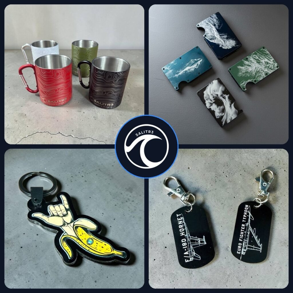 Tazas, carteras y llaveros de Salitr3