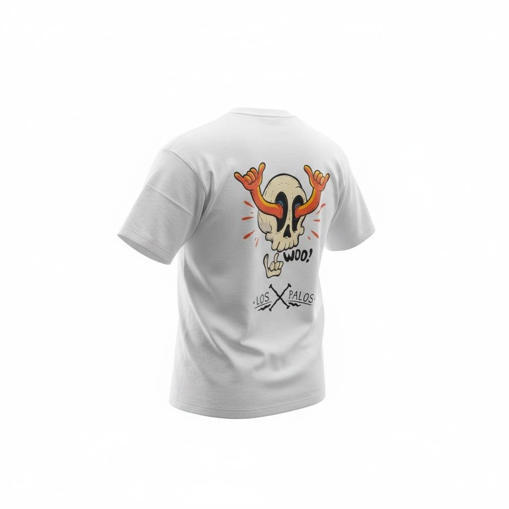 Camiseta Los Palos de Salitr3, oversize de algodón